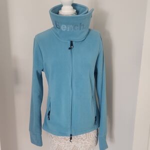 Bench Sky Blue High-Collar Jacket